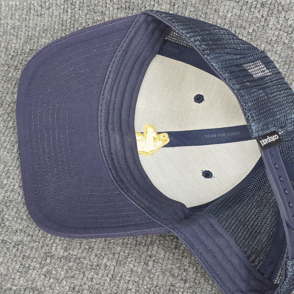 Cotopaxi‎ Hat Cap Snap Back Adjustable Blue Mesh Trucker Hike Camp Outdoors Mens - Picture 6 of 8